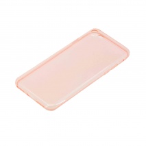 Силиконовый чехол для iPhone 7 прозрачный розовый