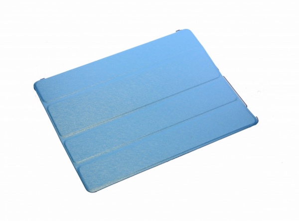 Кожаный чехол для iPad Classic голубой