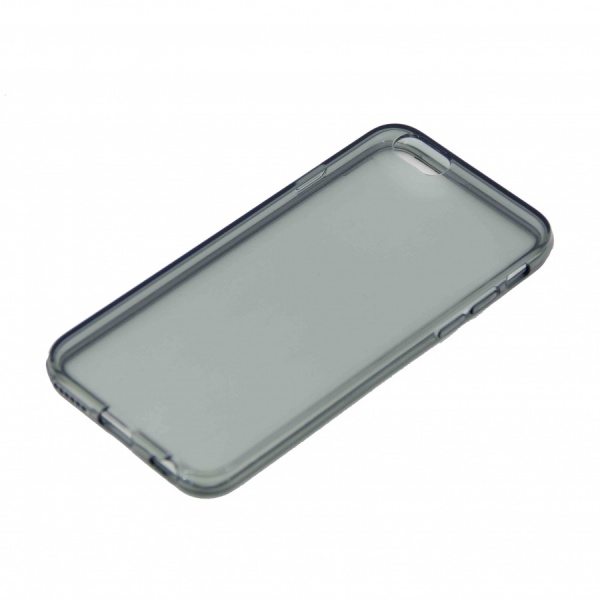 Силиконовый чехол для iPhone 6 и 6s прозрачный серый