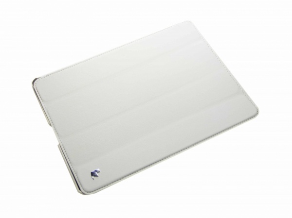 Кожаный чехол для iPad белый