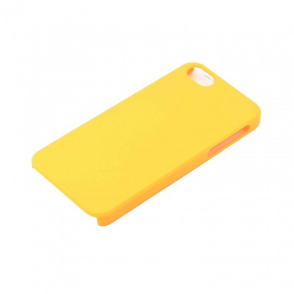 Пластиковый чехол для iPhone 5 и iPhone 5s оранжевый