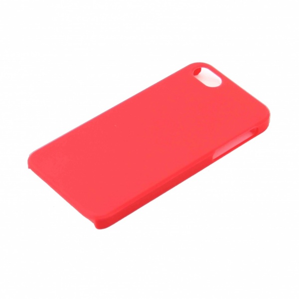 Пластиковый чехол для iPhone 5 и iPhone 5s красный