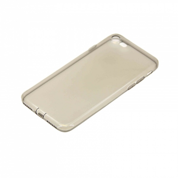 Силиконовый чехол для iPhone 7 прозрачный серый